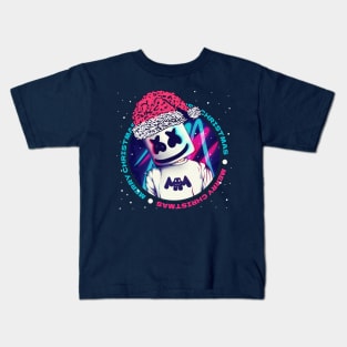 Christmas Marshmello Kids T-Shirt